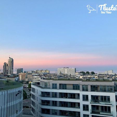 Tlusta Mewa Sea View Appartement Gdynia Buitenkant foto