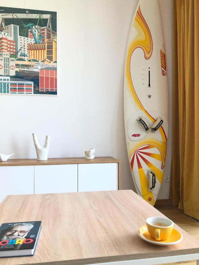 Tlusta Mewa Sea View Appartement Gdynia Buitenkant foto