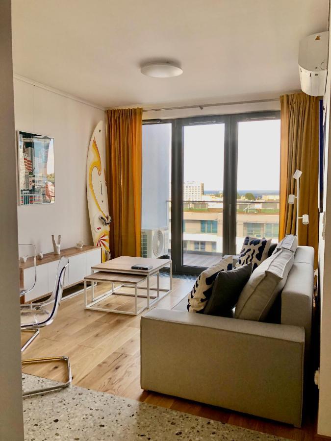 Tlusta Mewa Sea View Appartement Gdynia Buitenkant foto