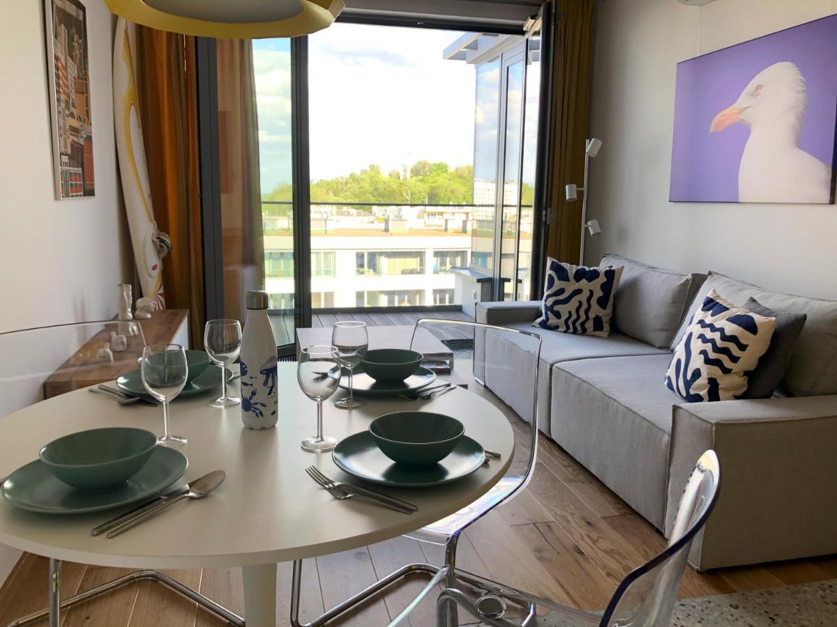 Tlusta Mewa Sea View Appartement Gdynia Buitenkant foto