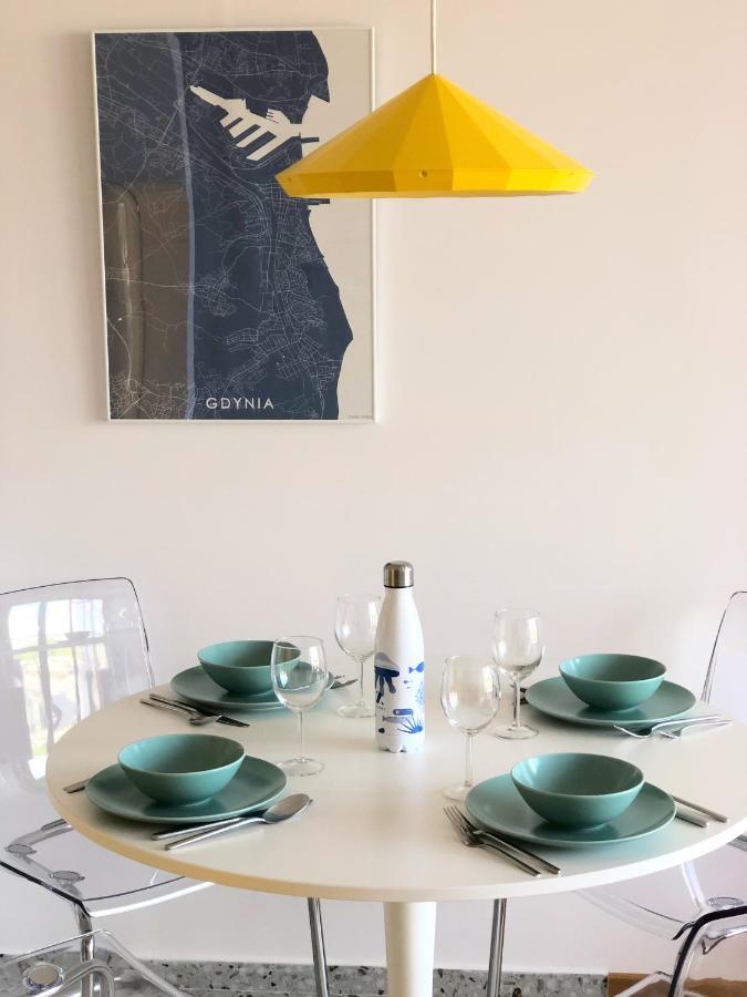 Tlusta Mewa Sea View Appartement Gdynia Buitenkant foto