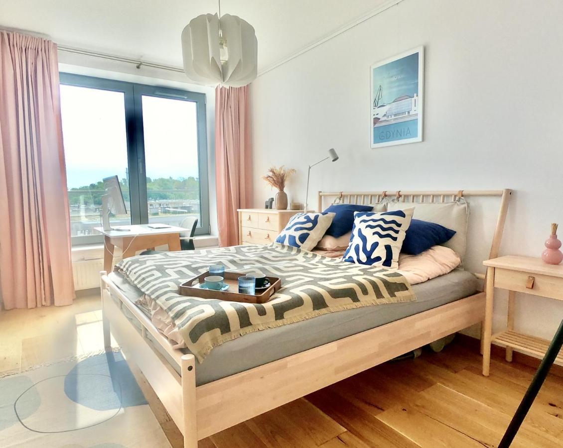 Tlusta Mewa Sea View Appartement Gdynia Buitenkant foto