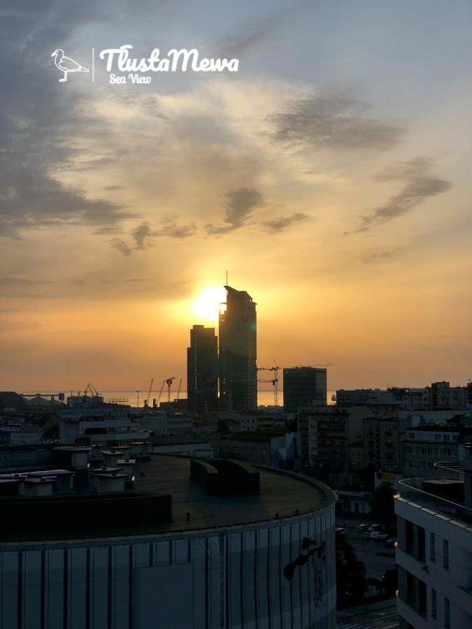Tlusta Mewa Sea View Appartement Gdynia Buitenkant foto