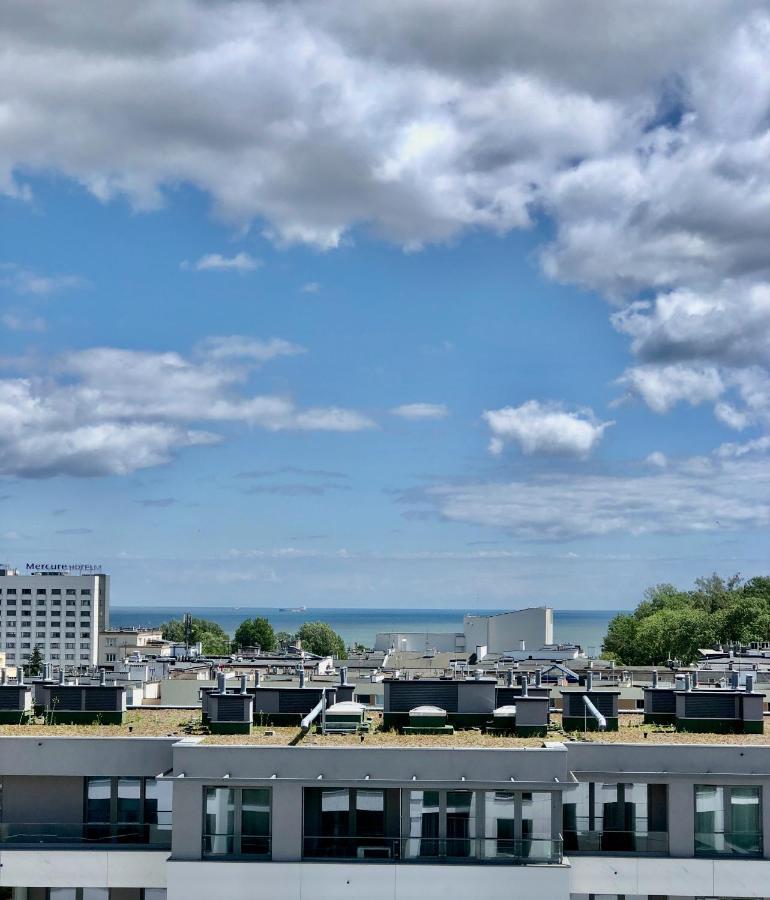 Tlusta Mewa Sea View Appartement Gdynia Buitenkant foto